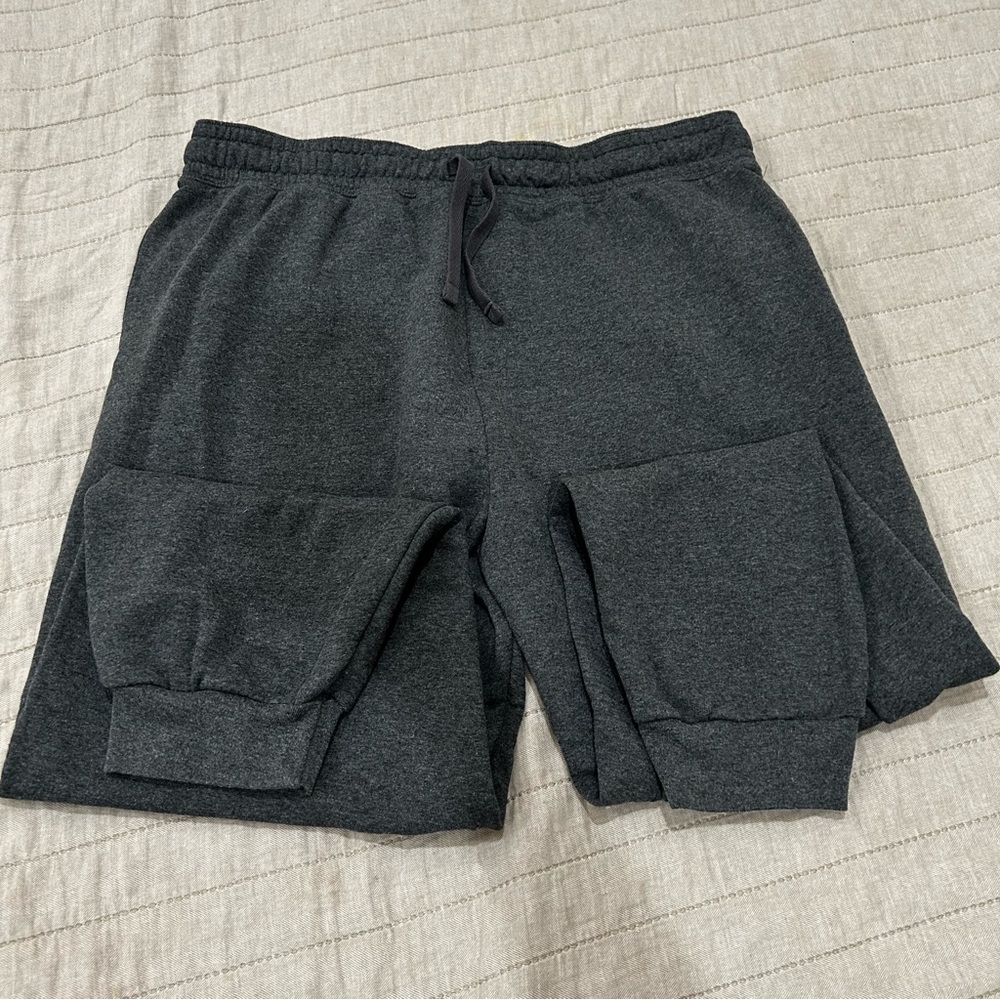 Hanes Men's Dark Gray Athletic Shorts